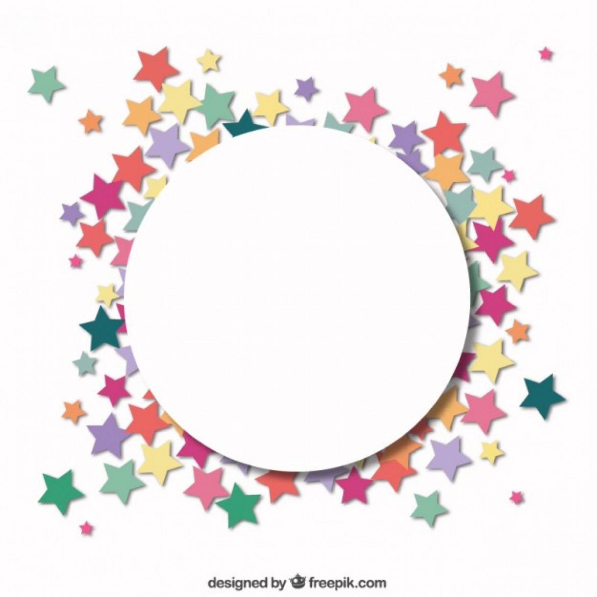 Free vector Circle with a frame of stars #21352 | My Graphic Hunt