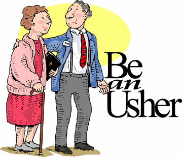 Church Usher Clip Art