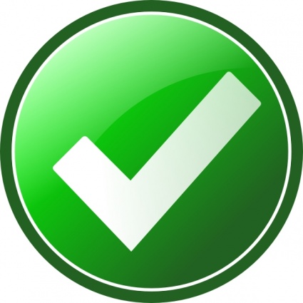 Check mark animated image tick mark clipart image #14741