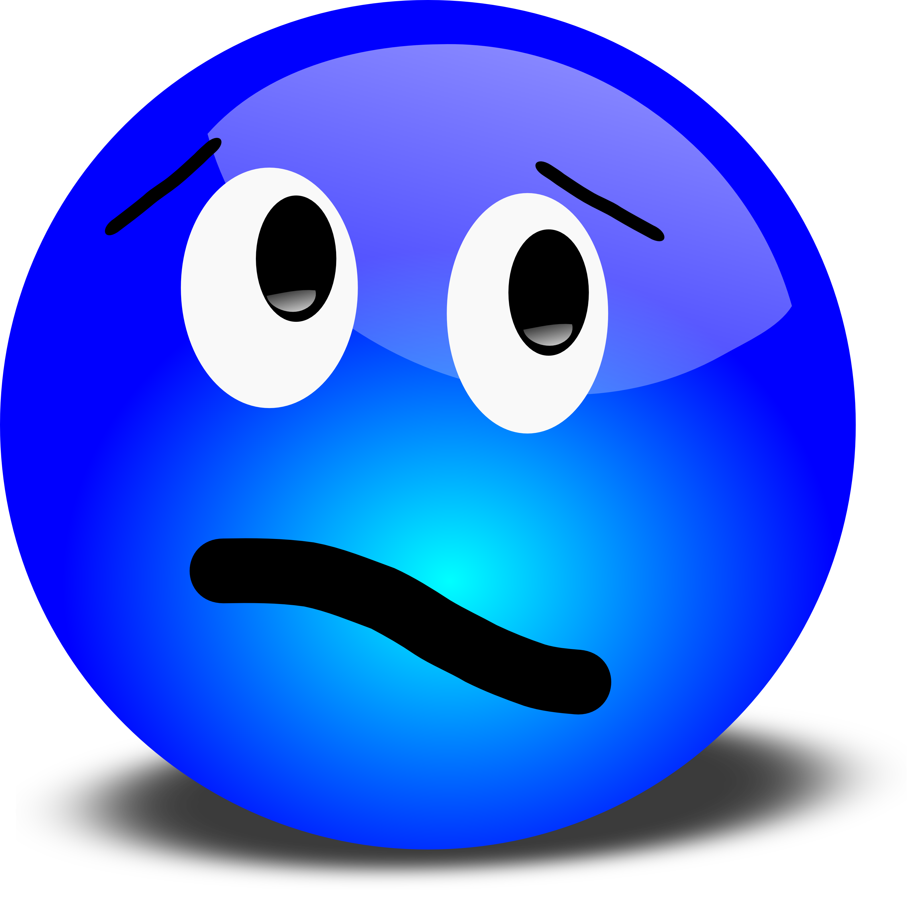 Confused Smiley Face Clipart