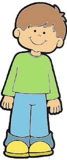 A boy clip art