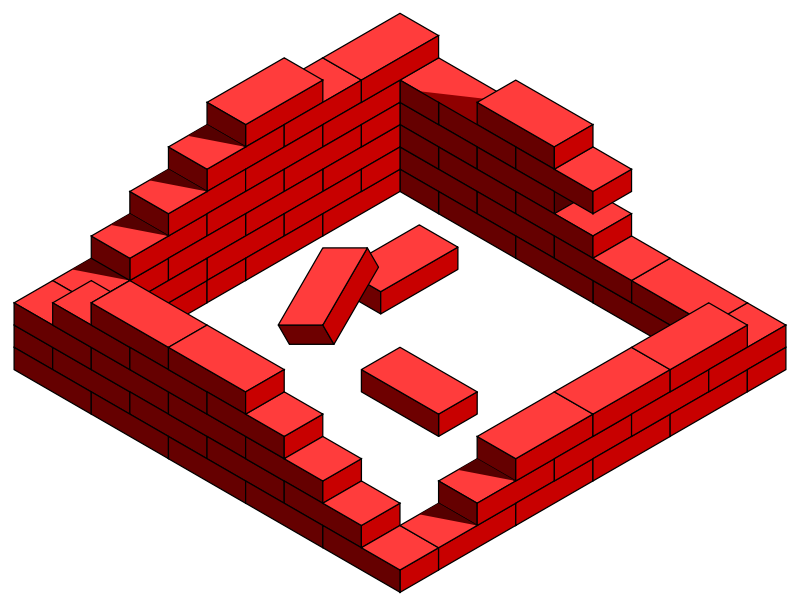 Best Brick House Clipart #28633 - Clipartion.com