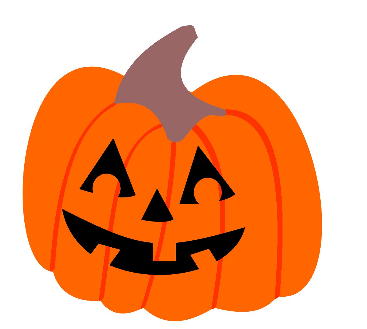 Jack o lantern clipart free