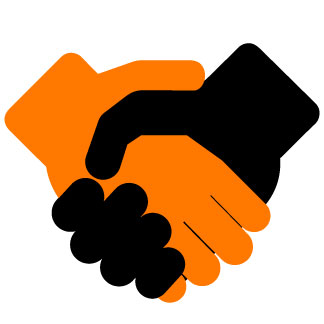 Shaking hands clipart free