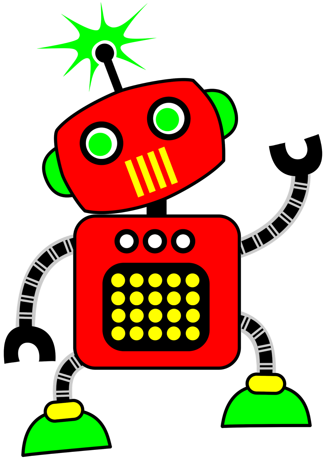 1000+ images about Robot Clip Art