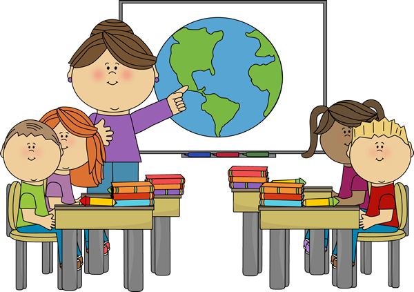 Teaching Children Clipart