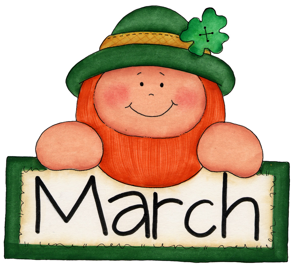 March Clip Art For Calendar - Free Clipart Images