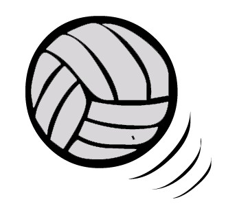 Free volleyball clipart images