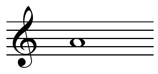 A (musical note)
