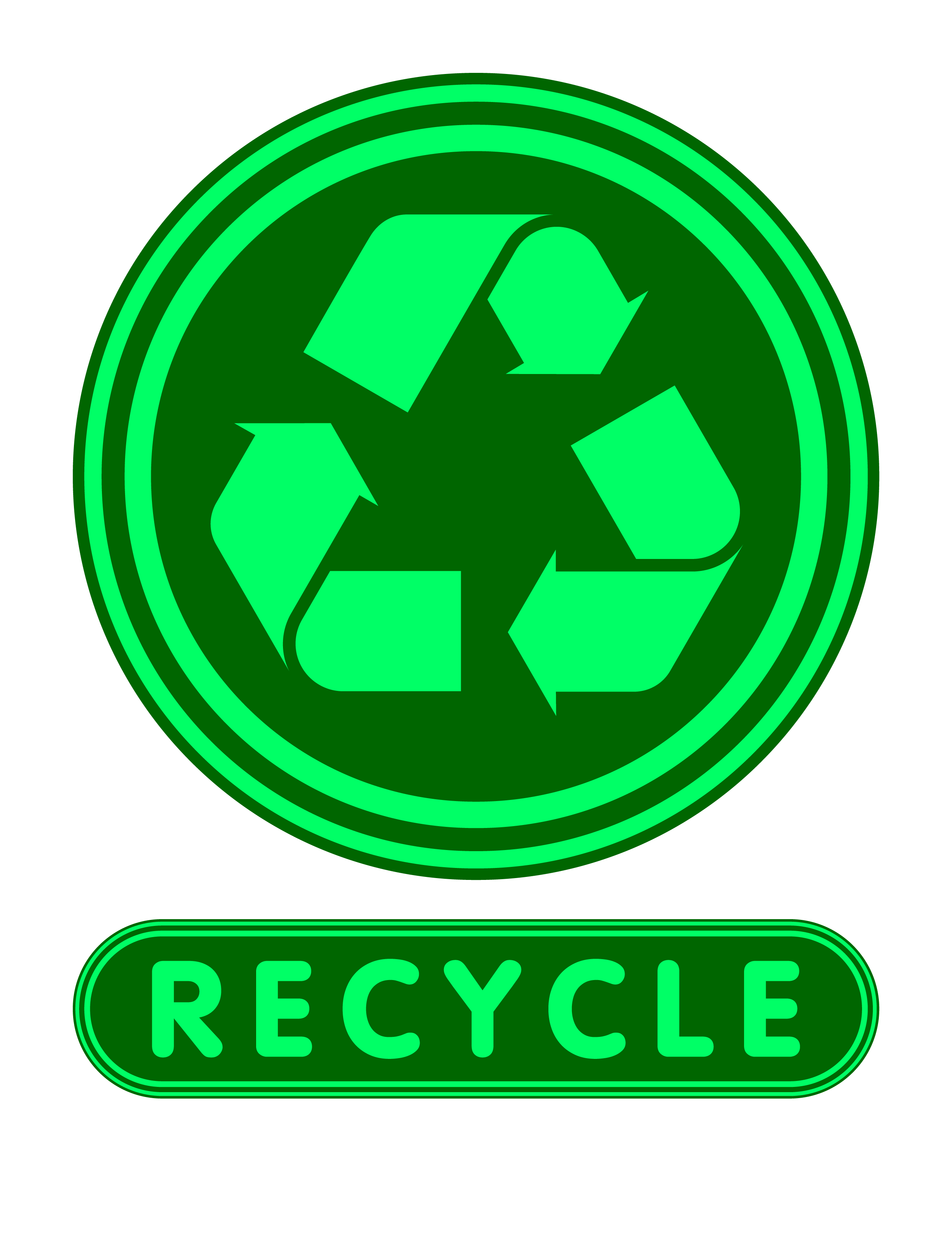 Recycle Signs Printable - ClipArt Best