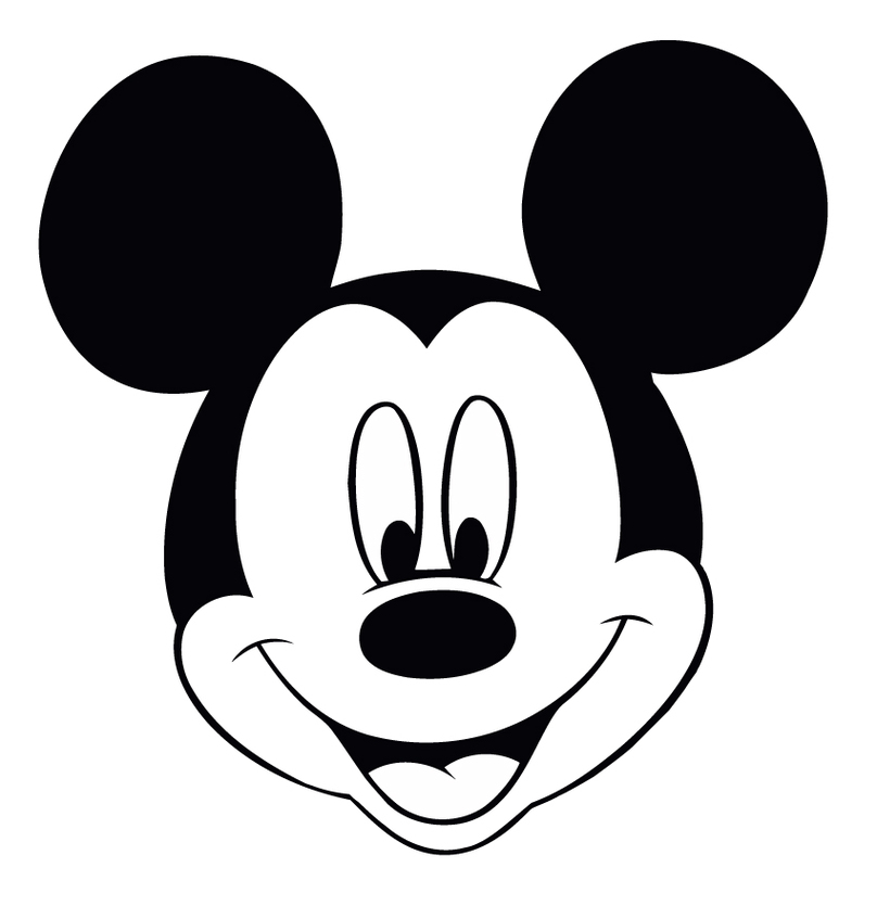 Mickey And Minnie Mouse Head Drawing Clipart - Free to use Clip ...