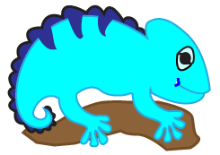 webewanda.com - webbywanda.tv - How to Draw a Cartoon Gecko