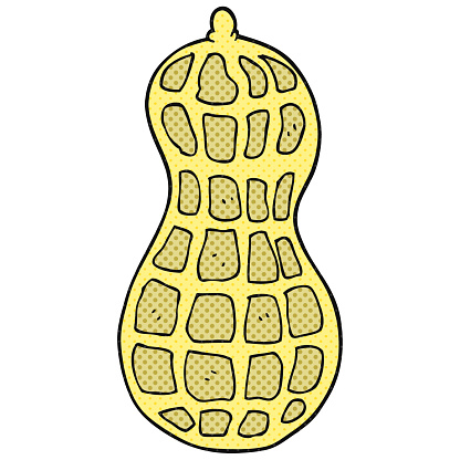 Vector Clip Art Nut Peanut Clip Art, Vector Images & Illustrations ...