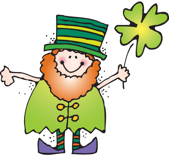 Leprechaun clipart for school