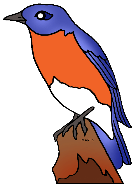 Free United States Clip Art by Phillip Martin, Missouri State Bird ...