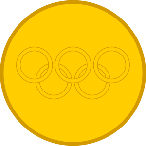 File:Gold medal.svg