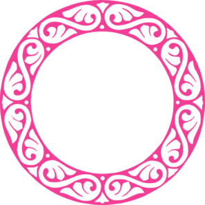 Circle Border Clipart Pink