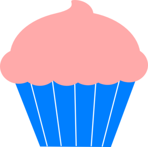 Plain cupcake clipart