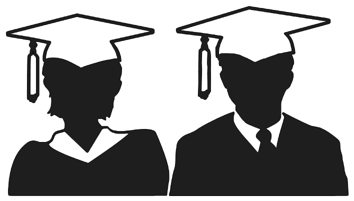 Graduate Silhouette - ClipArt Best