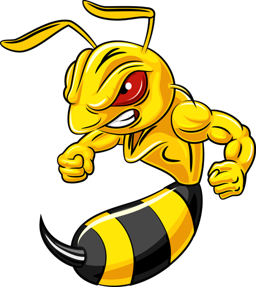 Angry Bee Vector ClipArt Best