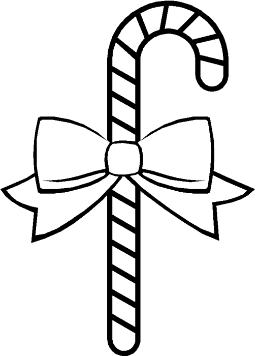 Christmas Present Clip Art – Black And White – Happy Holidays!