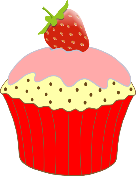 Cartoon Cupcake Clipart