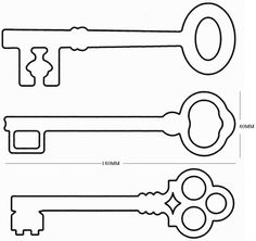 Printable Picture Of Key - ClipArt Best