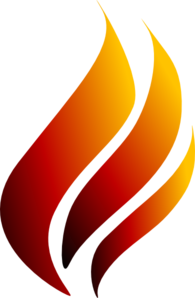 Torch fire clipart