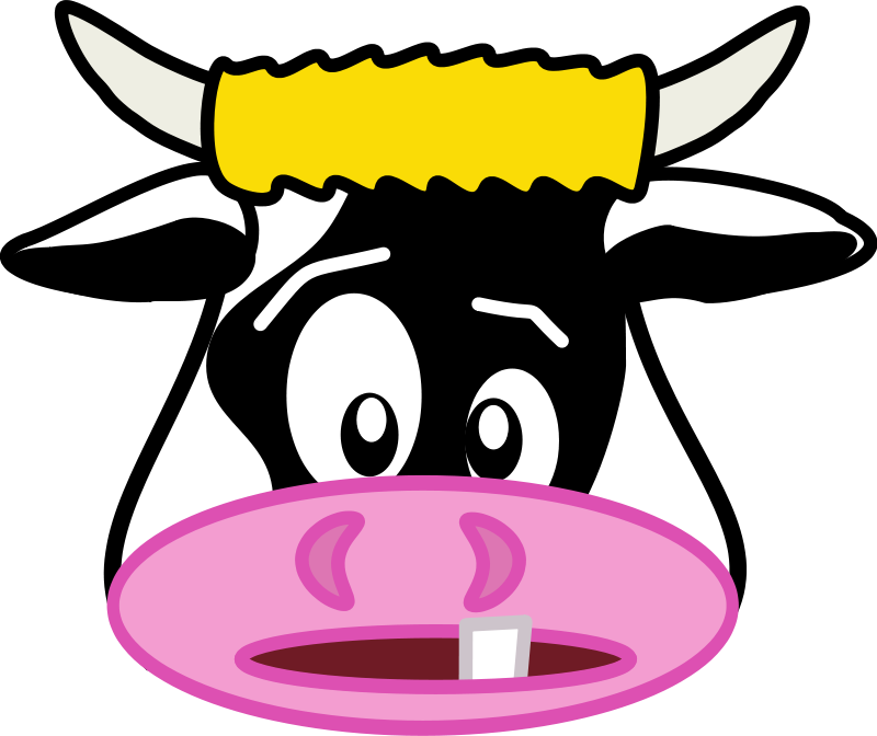 Cow Cartoon Pic | Free Download Clip Art | Free Clip Art | on ...