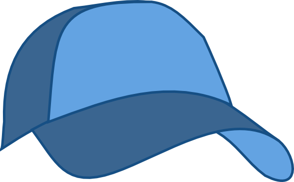 Hat Baseball Cap Blue Clip Art - vector clip art ...