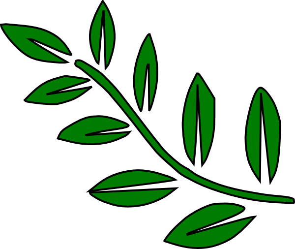 Animated clipart leafy green tree