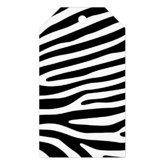 Zebra Stripes Animal Patterns Gift Tags | Zazzle