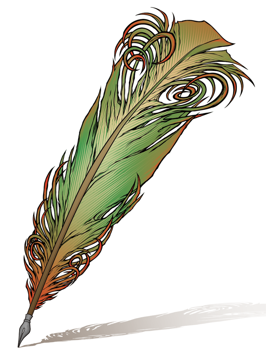 Feather Pen Clipart - Tumundografico