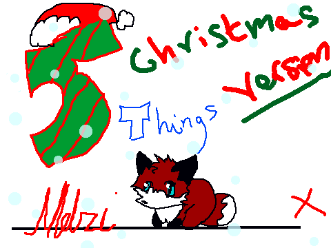 5 CHRISTMAS THINGS Melzi style on Scratch