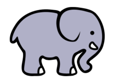 Draw Cartoon Elephant Vector - Download 1,000 Vectors (Page 1)