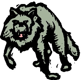 Clip Art - Clip art wolves 726927