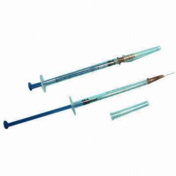 1mL Disposable Syringes with Needle, Sterile, Single-use, Nontoxic ...