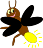 Lightning Bug Buddy clip art - vector clip art online, royalty ...