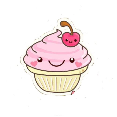 Cupcake kawaii png by Melyssa222
