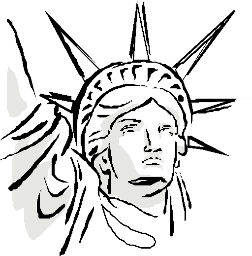 Statue of Liberty Coloring Page | State Reports by ClassBrain