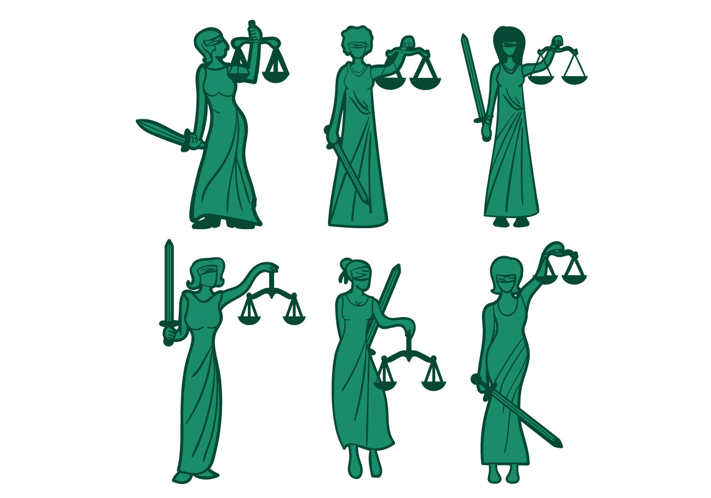 Lady Justice Vector - Download Free Vector Art, Stock Graphics ...