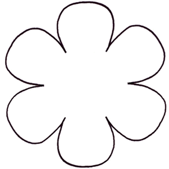 Template Flower | Free Download Clip Art | Free Clip Art | on ...