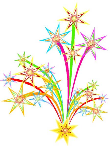 Pin Fireworks Drawing