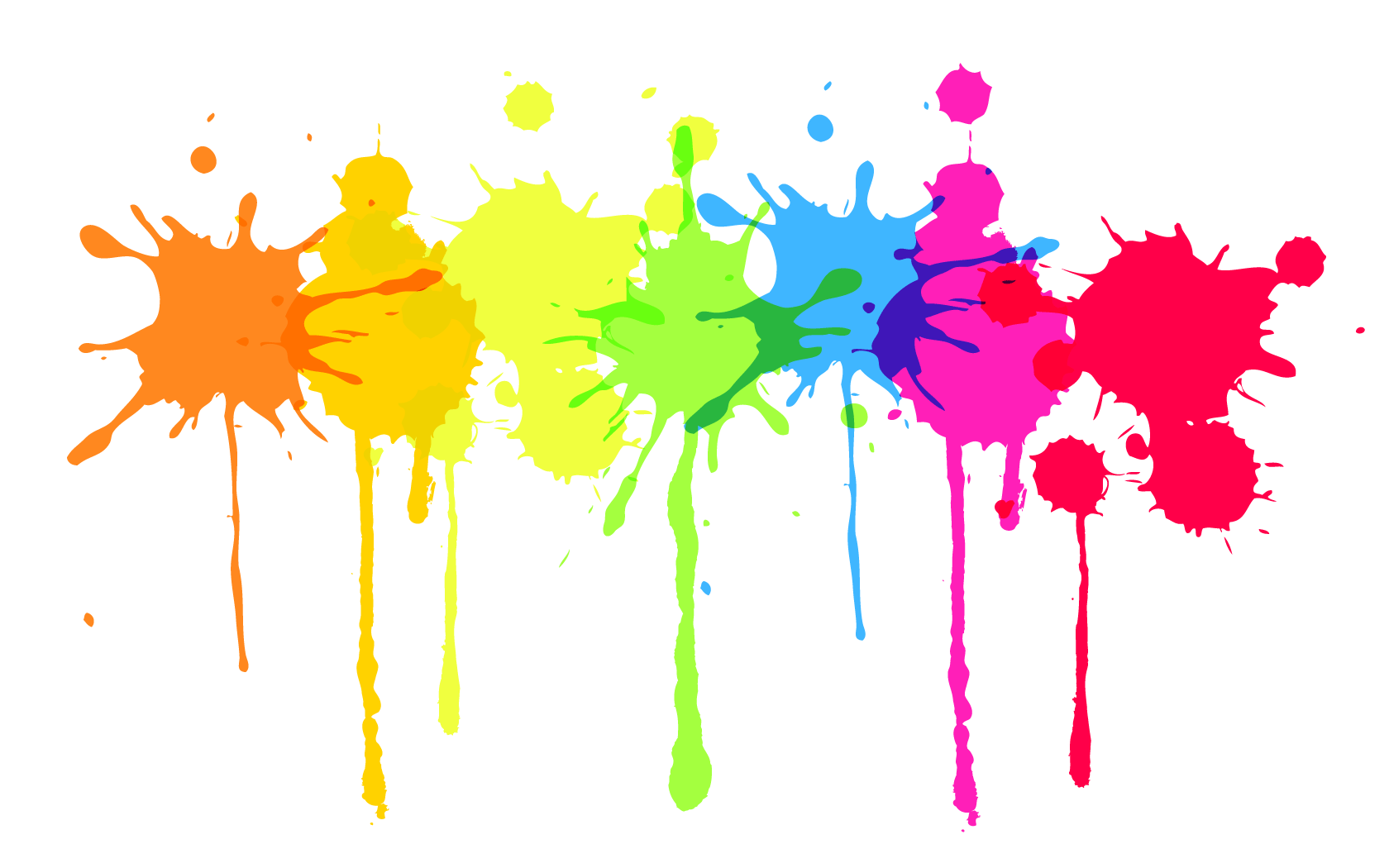 Colorful Paint Splash Png Images & Pictures - Becuo