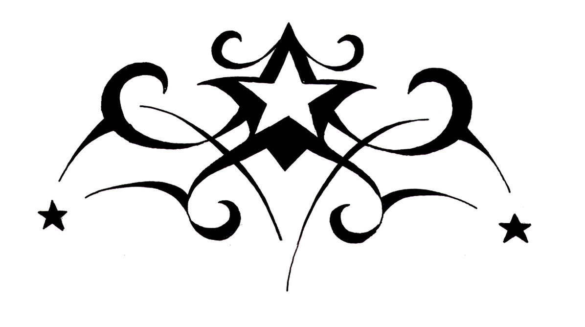 Drawings Of Stars Tattoos | Free Download Clip Art | Free Clip Art ...