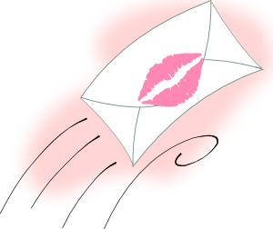 Sealed With A Kiss Clip Art - vector clip art online ...
