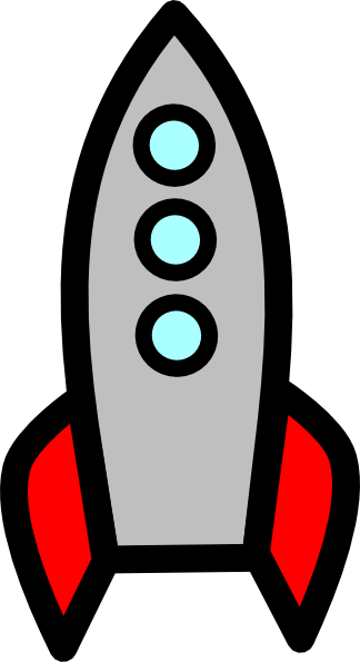 Cartoon Rocket Clipart