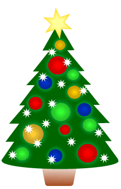 Simple Christmas Tree Clipart - Free Clipart Images