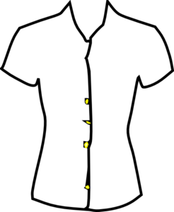 Clip Art Black And White Shirt Clipart