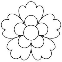 Cool Drawings Of Seven Petaled Flowers - ClipArt Best